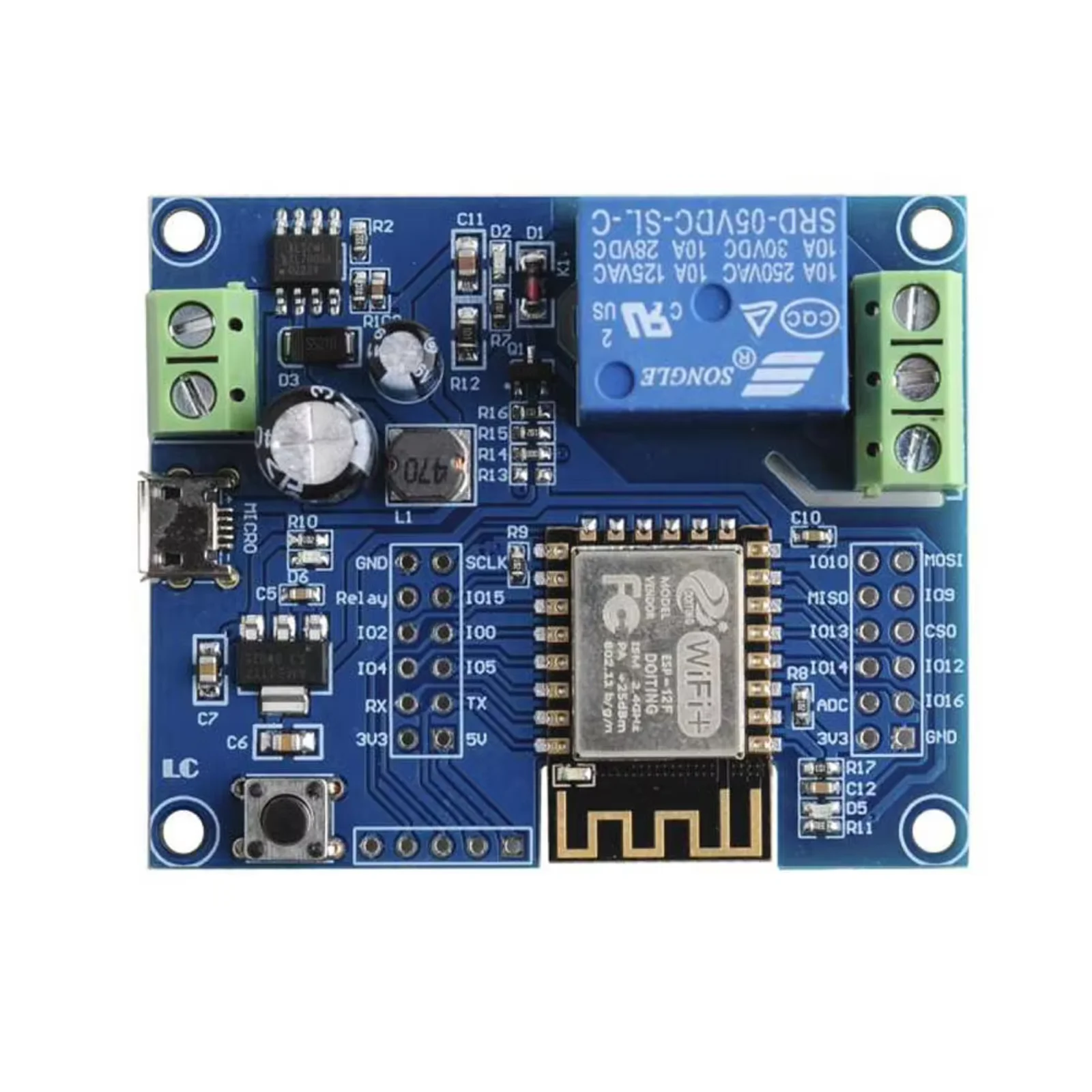 Relay 8 Channel Board - Módulo de relé WiFi de canal