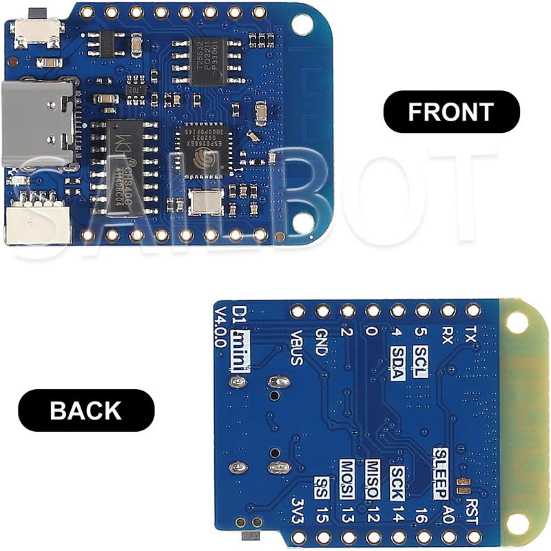 1-10 pces wemos d1 mini esp826 - Esp8266 Nodemcu Board avaliação e preço