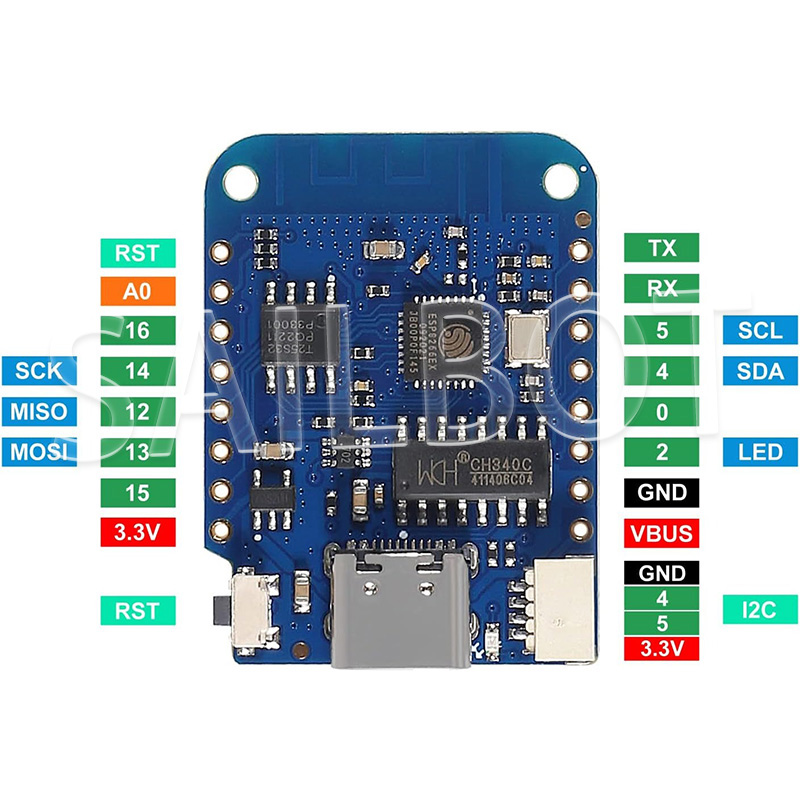 1-10 pces wemos d1 mini esp826 - Esp8266 Nodemcu Board avaliação e preço