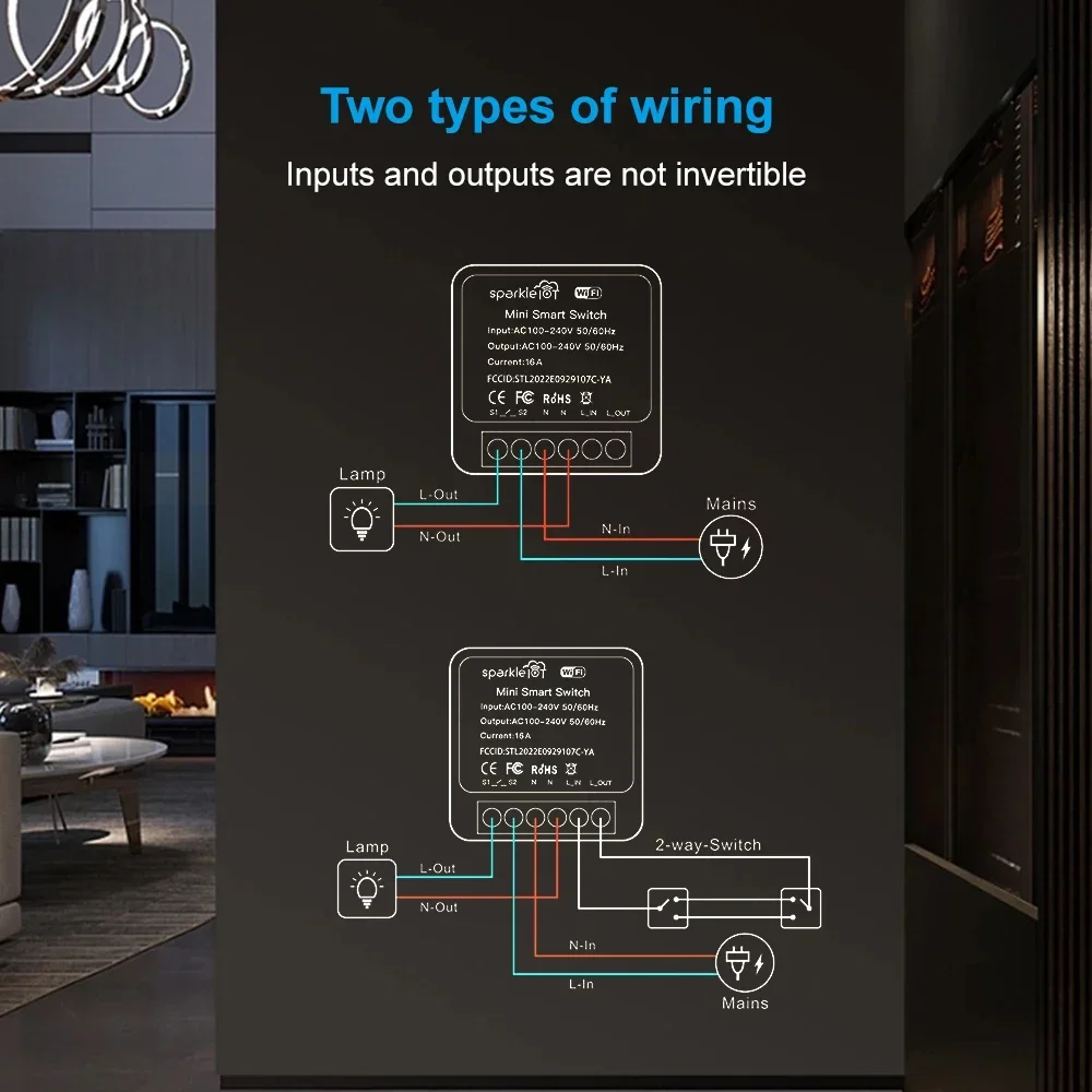 16a matéria wifi interruptor i - Home Automation Tutorial avaliação e preço
